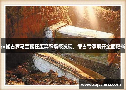 神秘古罗马宝藏在废弃农场被发现，考古专家展开全面挖掘